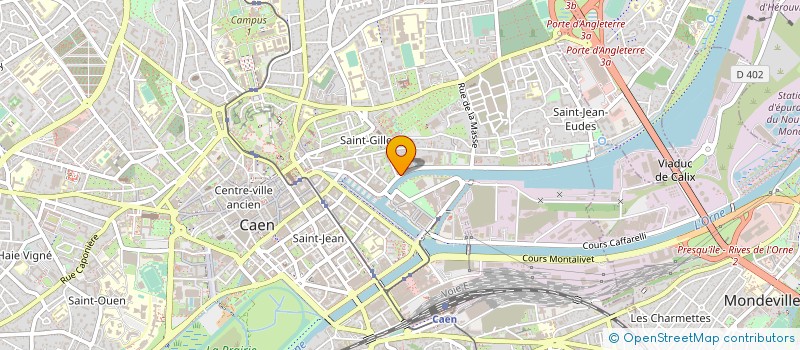 localisation de l'entreprise ECONOMIE DU PATRIMOINE à CAEN