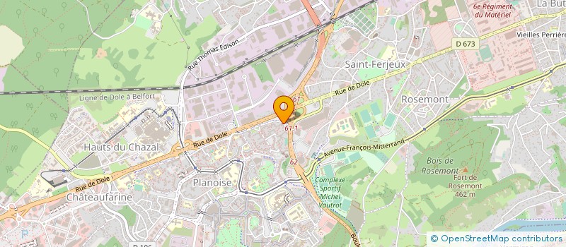 localisation de l'entreprise ECONOMIE ET CONCEPTION à BESANCON