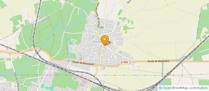 localisation de l'entreprise ECONOMIE SOCIALE ET SOLIDAIRE ENTREPRISE  REDESSAN