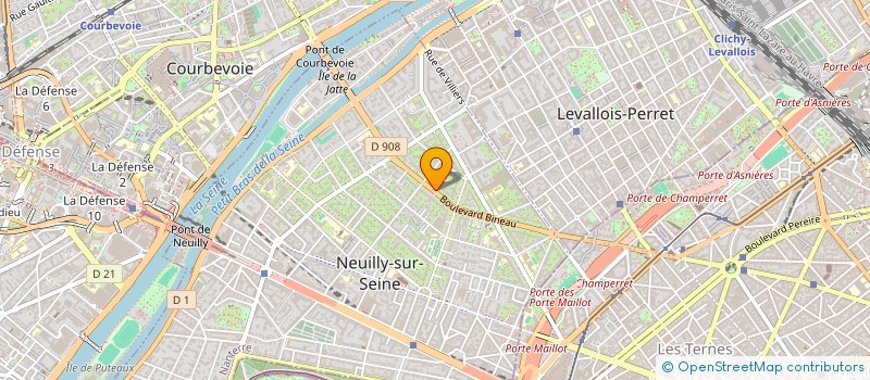 localisation de l'entreprise ECONOMISEUR DE TEMPS à NEUILLY-SUR-SEINE