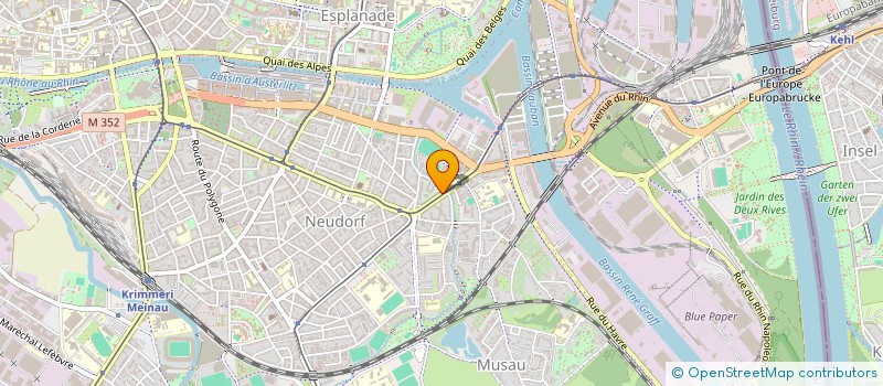 localisation de l'entreprise ECONOMY PRESSING  STRASBOURG