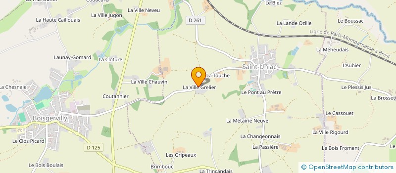 localisation de l'entreprise ECONOPORC à LANDUJAN