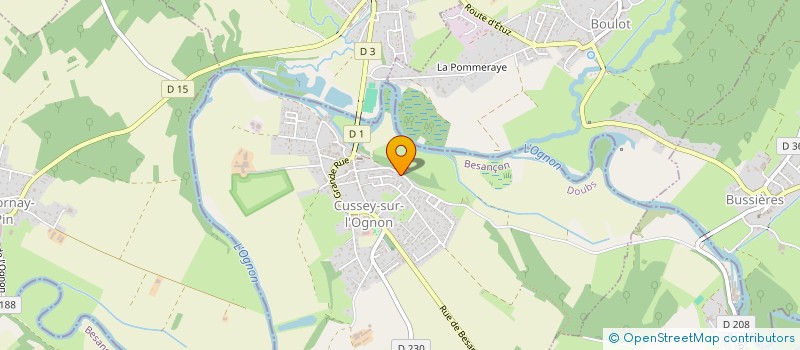 localisation de l'entreprise ECONSULT  ECOLE-VALENTIN