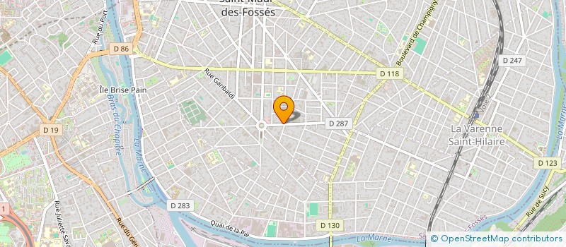 localisation de l'entreprise ECONSULTM à SAINT-MAUR-DES-FOSSES