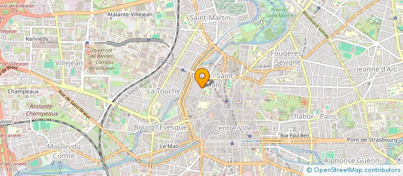 localisation de l'entreprise ECOO CAMPUS  RENNES