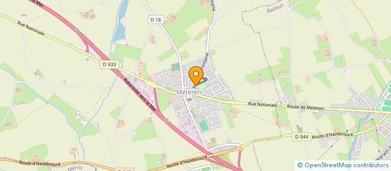 localisation de l'entreprise ECOPAC à BAILLEUL