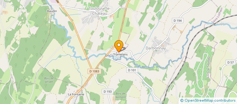 localisation de l'entreprise ECOPACK & PROCESS à DARBONNAY