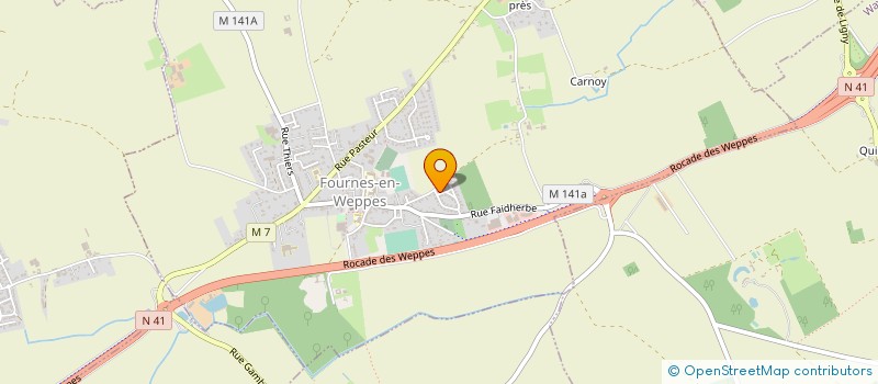 localisation de l'entreprise ECOPANORAMA  FOURNES-EN-WEPPES