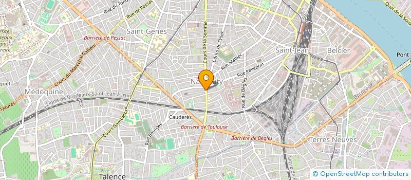 localisation de l'entreprise ECOPARA SCAJ  BORDEAUX