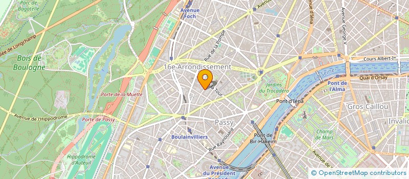 localisation de l'entreprise ECOPARK ADVENTURES 33  PARIS