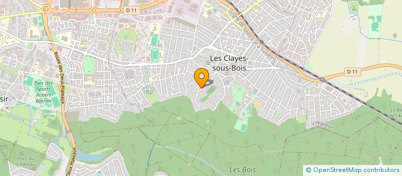 localisation de l'entreprise ECOPATHS à LES CLAYES-SOUS-BOIS