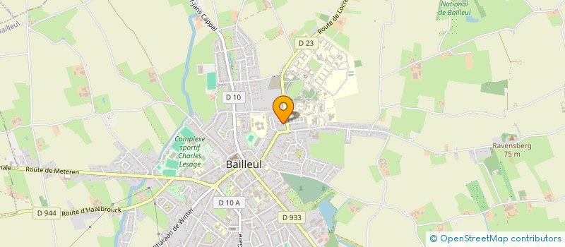 localisation de l'entreprise ECOPAVCONSEILS à BAILLEUL