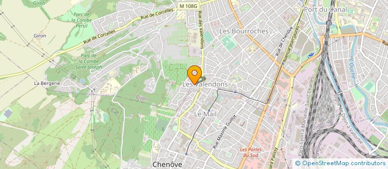 localisation de l'entreprise ECOPEC  DIJON