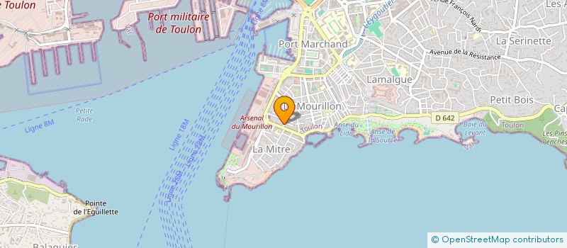 localisation de l'entreprise ECOPLAC 83 à TOULON