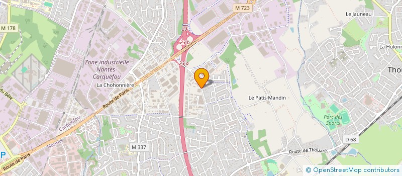 localisation de l'entreprise ECOPLAGE à SAINTE-LUCE-SUR-LOIRE