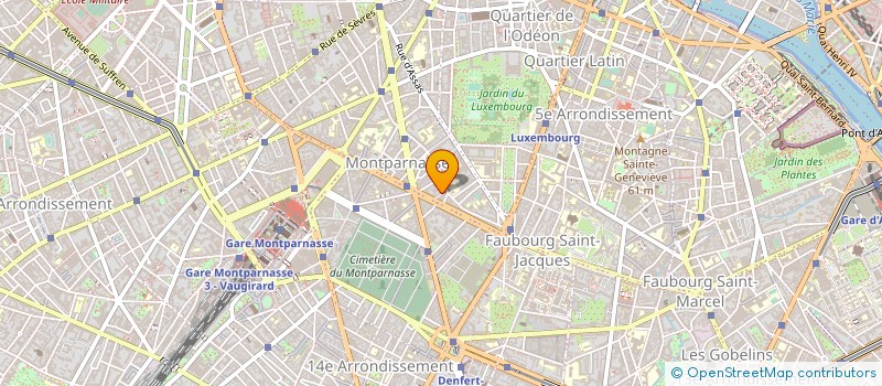 localisation de l'entreprise ECOPLAN INTERN CENT RECH ENVIR  PARIS
