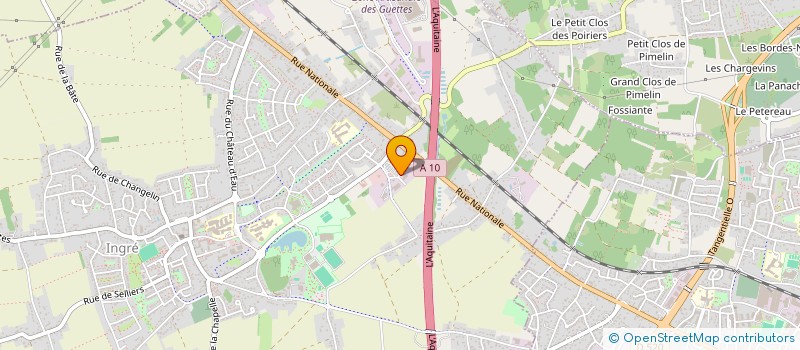 localisation de l'entreprise ECOPLIAGE à INGRE