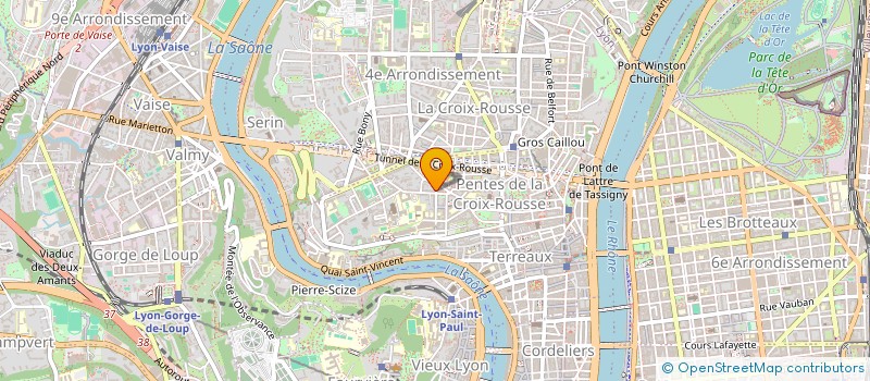 localisation de l'entreprise ECOPLUME à LYON