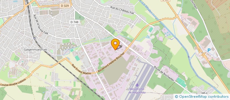 localisation de l'entreprise ECOPLUS  HAGUENAU