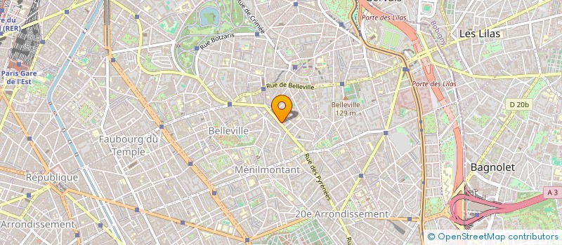 localisation de l'entreprise ECOPLUS  PARIS