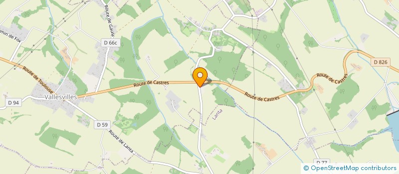 localisation de l'entreprise ECOPLUS  VALLESVILLES