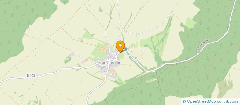 localisation de l'entreprise ECOPOLARIS - GREA  FRANCHEVILLE