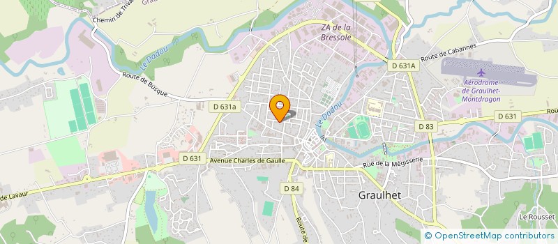 localisation de l'entreprise ECOPOLE SANTE GRAULHET  GRAULHET