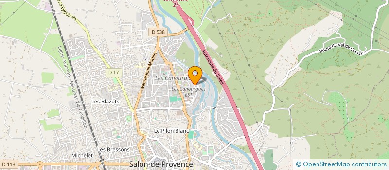 localisation de l'entreprise ECOPOLIS 13  SALON-DE-PROVENCE