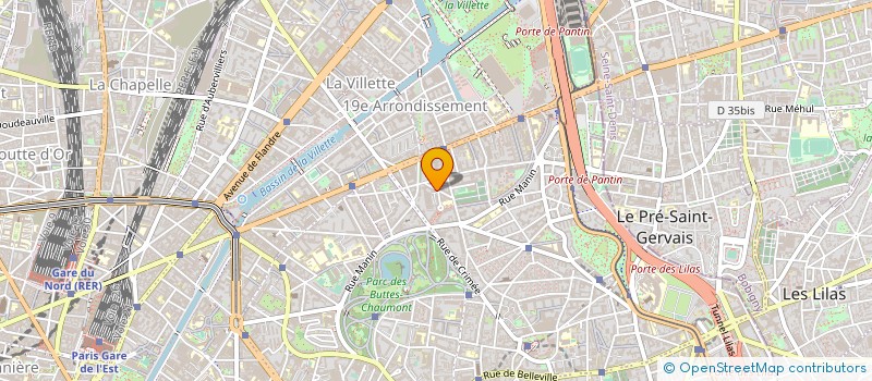 localisation de l'entreprise ECOPOMPE à PARIS