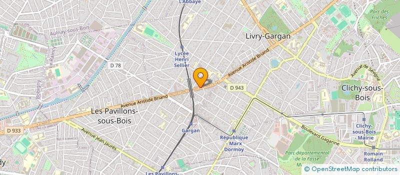 localisation de l'entreprise ECOPOZ  LIVRY-GARGAN