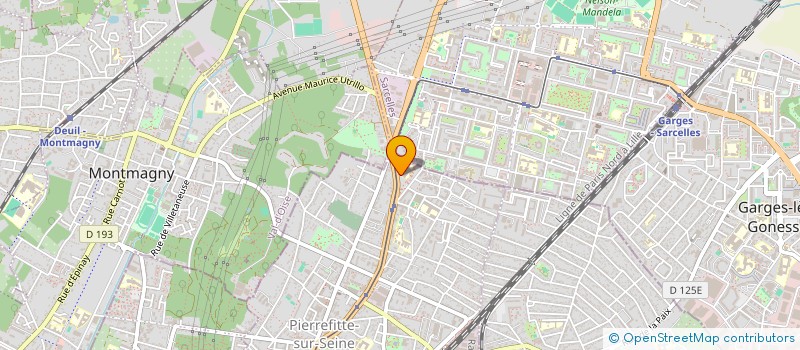 localisation de l'entreprise ECOPRIX à PIERREFITTE-SUR-SEINE