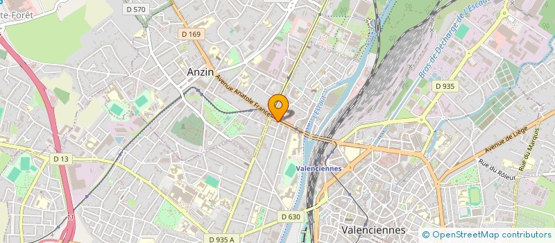 localisation de l'entreprise ECOPRO à VALENCIENNES