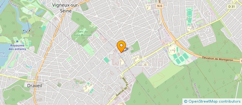 localisation de l'entreprise ECOPRO-DEPOT à VIGNEUX-SUR-SEINE