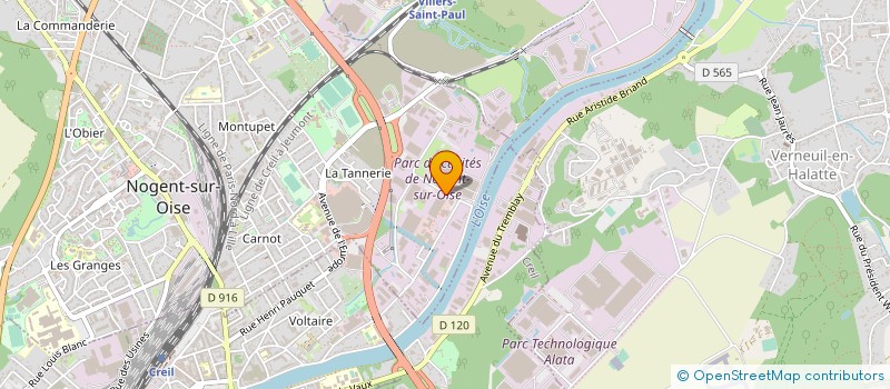 localisation de l'entreprise ECOPRO-DISTRIB à SOISSONS