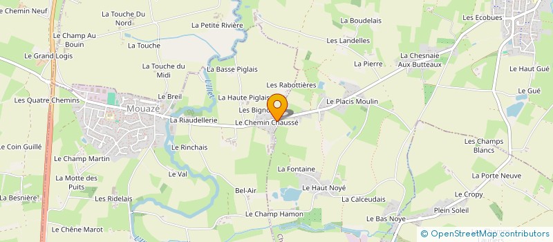 localisation de l'entreprise ECOPROCESS  MOUAZE