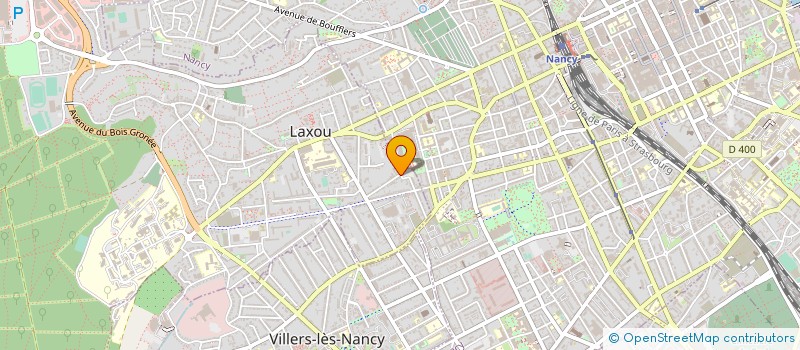 localisation de l'entreprise ECOPROJECT GREENCITY  LAXOU