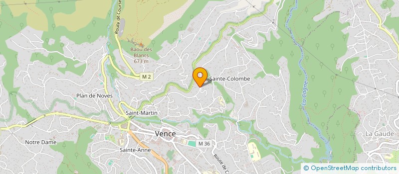 localisation de l'entreprise ECOPRONET à VENCE