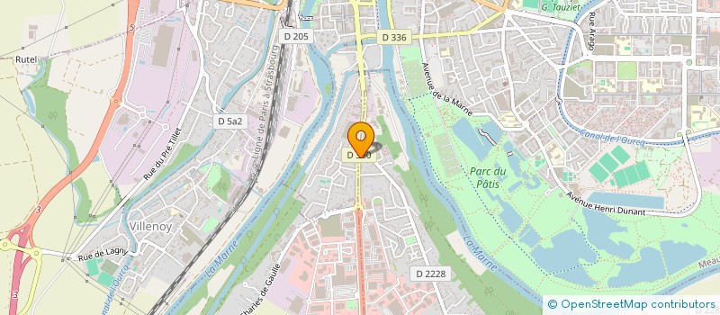 localisation de l'entreprise ECOPROPOSE à NANTEUIL-LES-MEAUX
