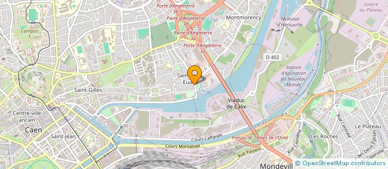 localisation de l'entreprise ECOPTIE à CAEN