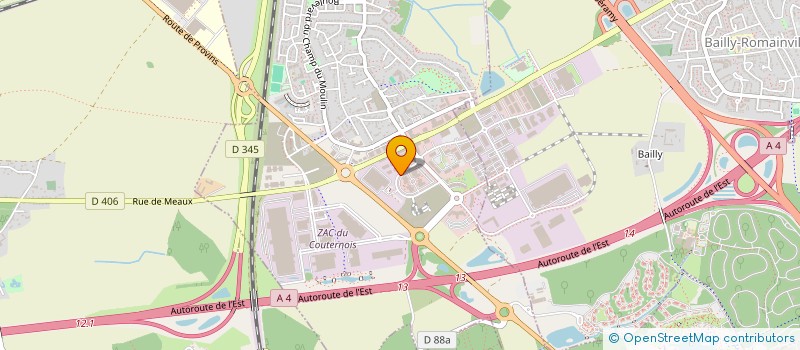 localisation de l'entreprise ECOR SARL  SERRIS