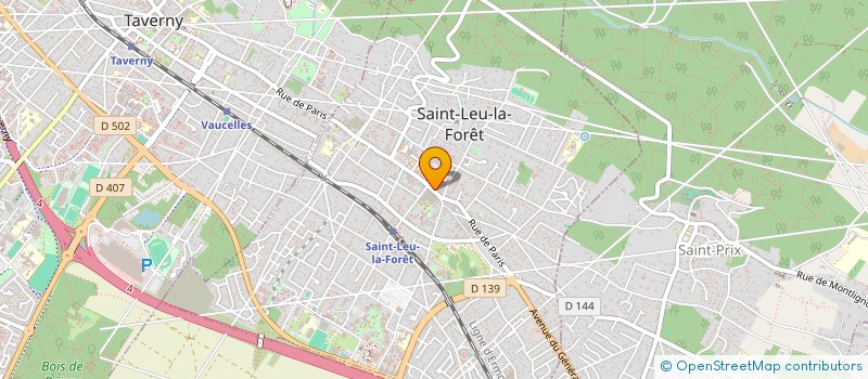 localisation de l'entreprise ECORACKS IDF à SAINT-LEU-LA-FORET