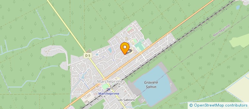 localisation de l'entreprise ECORECYCLAGE  MARCHEPRIME