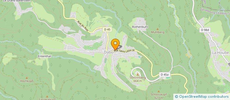 localisation de l'entreprise ECORED  DABO