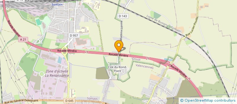 localisation de l'entreprise ECORENOV  SOMAIN