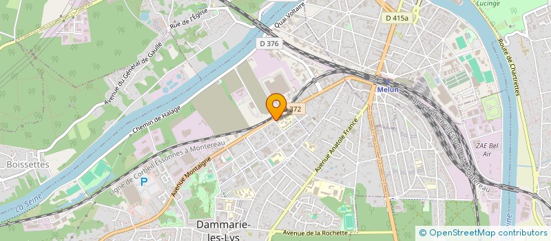 localisation de l'entreprise ECORESO AUTONOMIE SEINE ET MARNE à DAMMARIE-LES-LYS