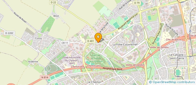 localisation de l'entreprise ECORESO AUTONOMIE VENDEE à CAEN