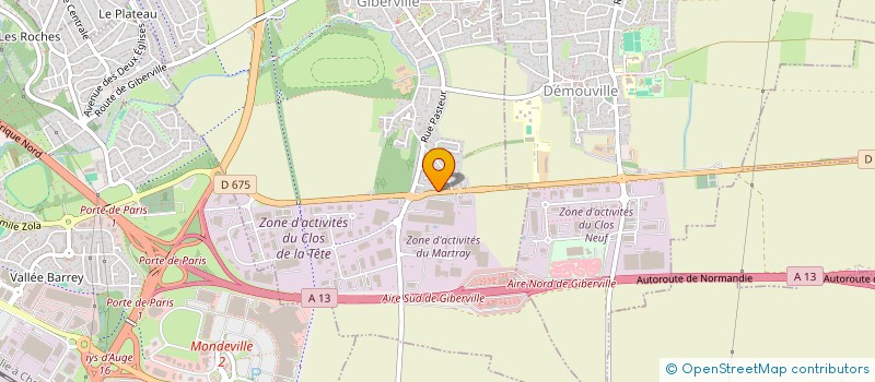 localisation de l'entreprise ECORESTO  GIBERVILLE