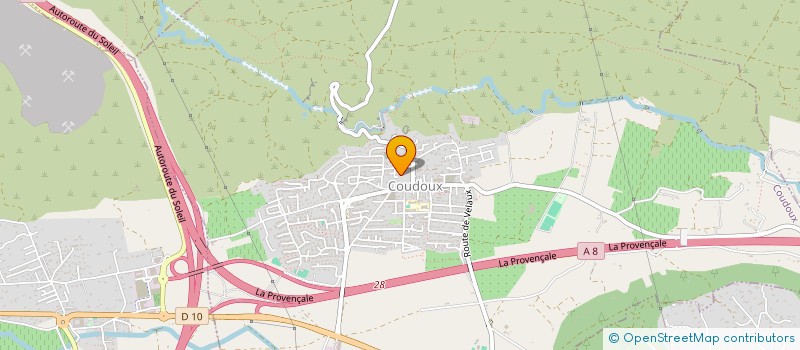 localisation de l'entreprise ECOROX  COUDOUX