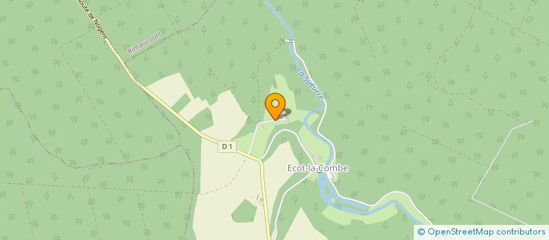localisation de l'entreprise ECOS'SOLAIR à ANDELOT-BLANCHEVILLE