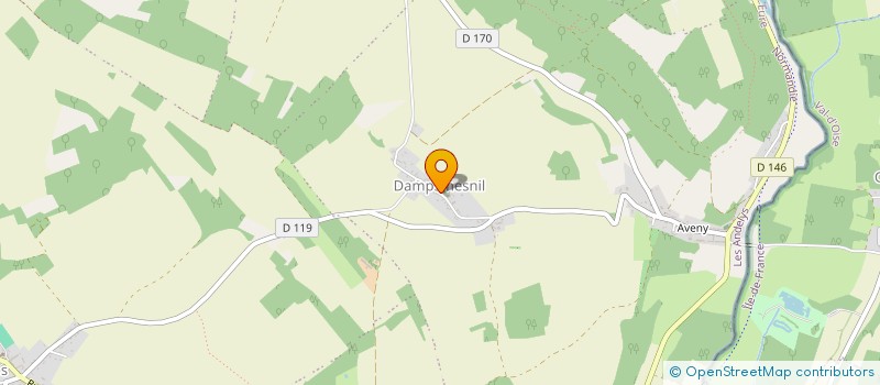 localisation de l'entreprise ECOS WORKING  VEXIN-SUR-EPTE